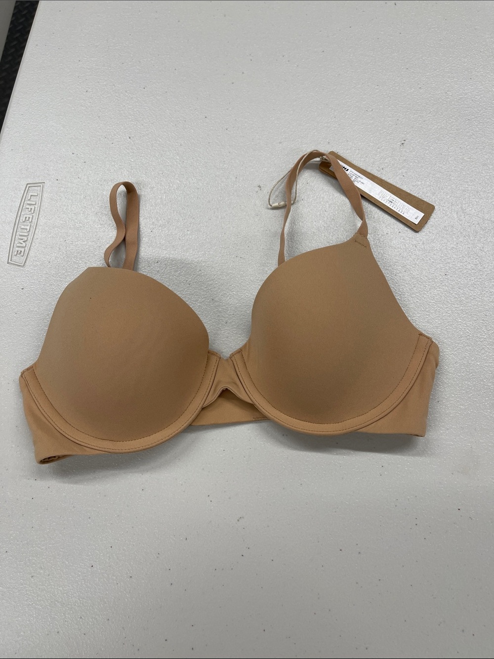 Skims Fits Everybody T-Shirt Bra 32C Ochre